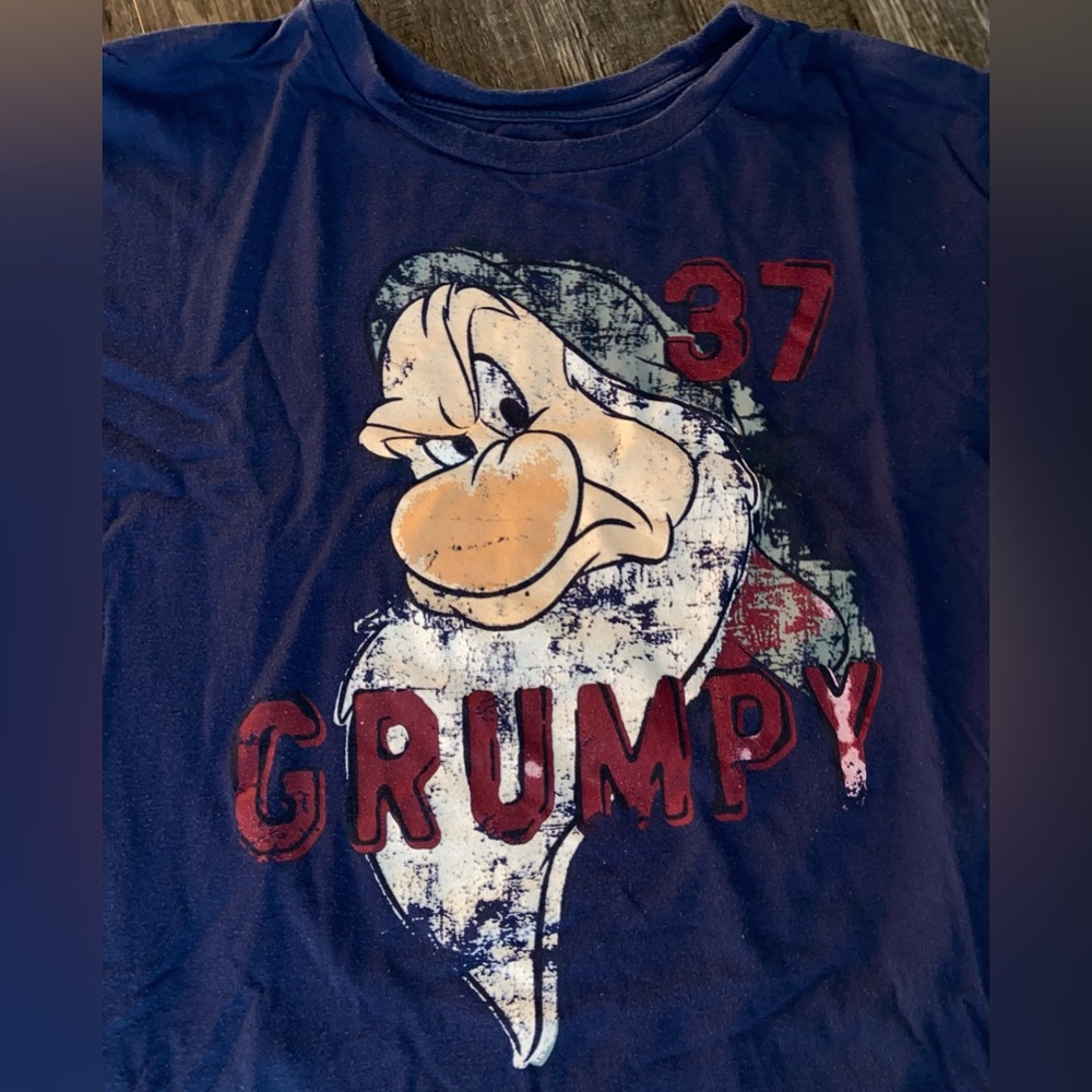 Disney Store Navy Blue Cotton T-Shirt